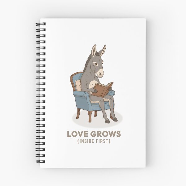 Item preview, Cozy Donkey Reading Book Vintage Illustration designed and sold by COZY VINTAGE animal.