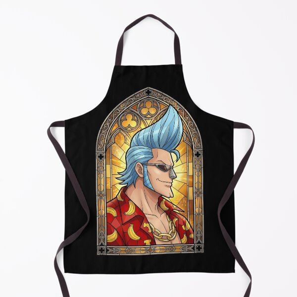 Item preview, Franky One Piece Golden Banana Stained Glass designed and sold by mildaclairmo.