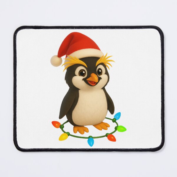 Item preview, Christmas Crested Penguin designed and sold by Sillytoe.