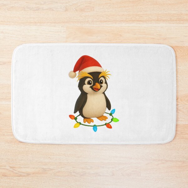 Item preview, Christmas Crested Penguin designed and sold by Sillytoe.