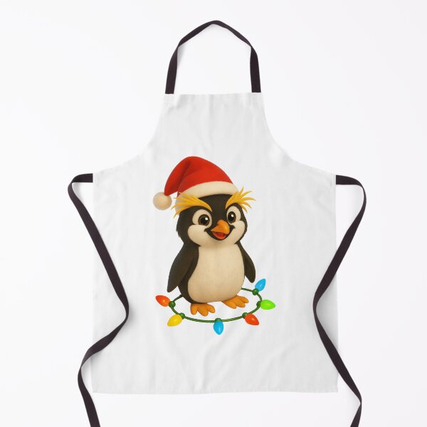 Item preview, Christmas Crested Penguin designed and sold by Sillytoe.