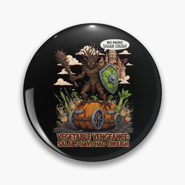 Item preview, Vegetable Vengeance Funny Salad T-Shirt | Epic Vegan Warrior Graphic designed and sold by Cree8if.