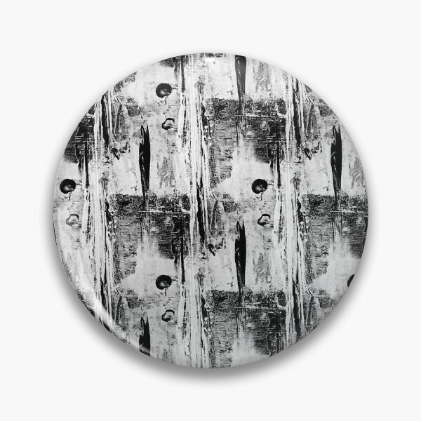 Item preview, Abstract Grunge Magical Forest in Monochromatic Black designed and sold by Artistestella.