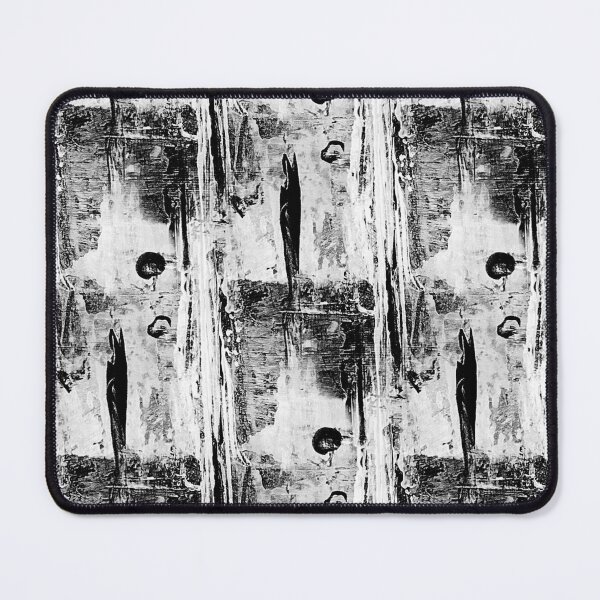 Item preview, Abstract Grunge Magical Forest in Monochromatic Black designed and sold by Artistestella.