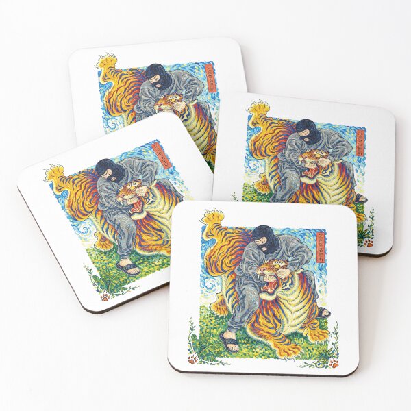 Item preview,  Vintage Japanese Tiger Ninja designed and sold by TeeARTHY.