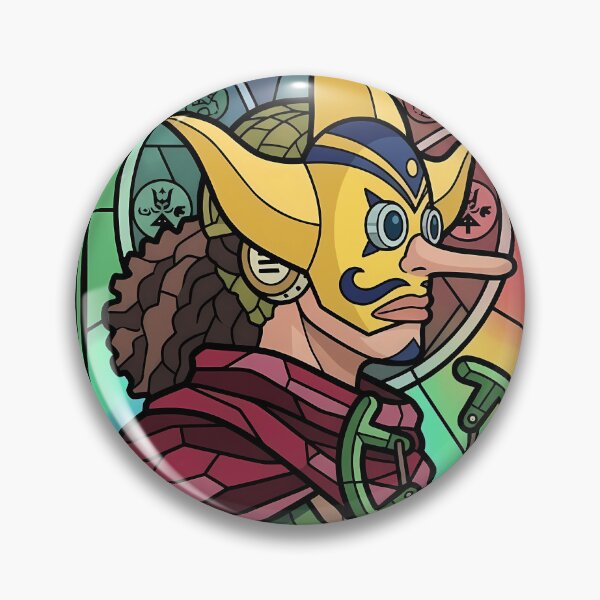 Item preview, Usopp One Piece Sogeking Rainbow Stained Glass designed and sold by mildaclairmo.