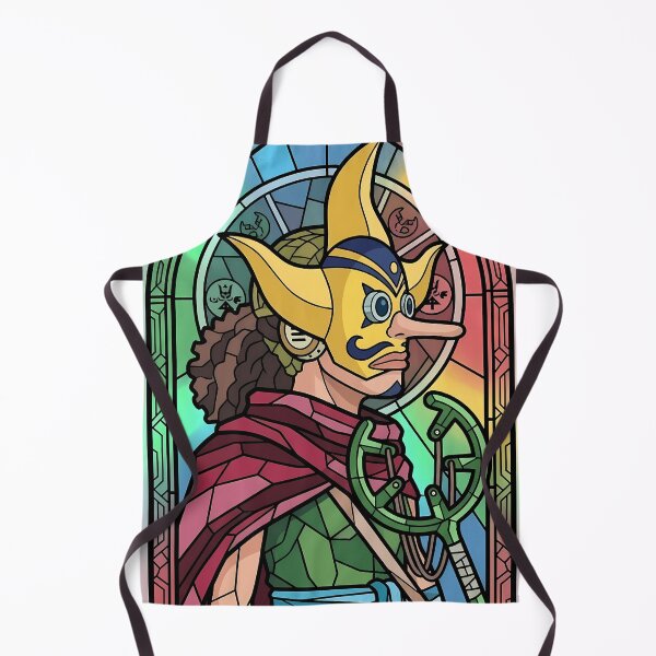 Item preview, Usopp One Piece Sogeking Rainbow Stained Glass designed and sold by mildaclairmo.