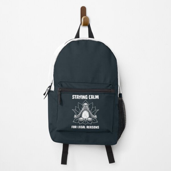 Item preview, Staying Calm For Legal Reasons Sloth designed and sold by Tobe Fonseca®.