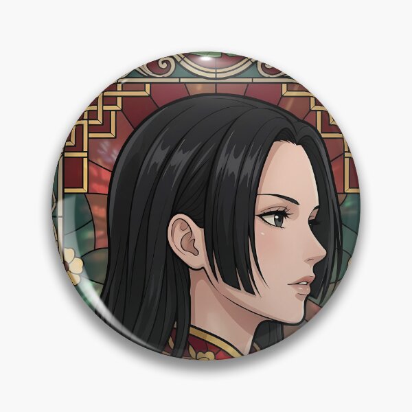 Item preview, Boa Hancock One Piece Floral Qipao Stained Glass designed and sold by mildaclairmo.