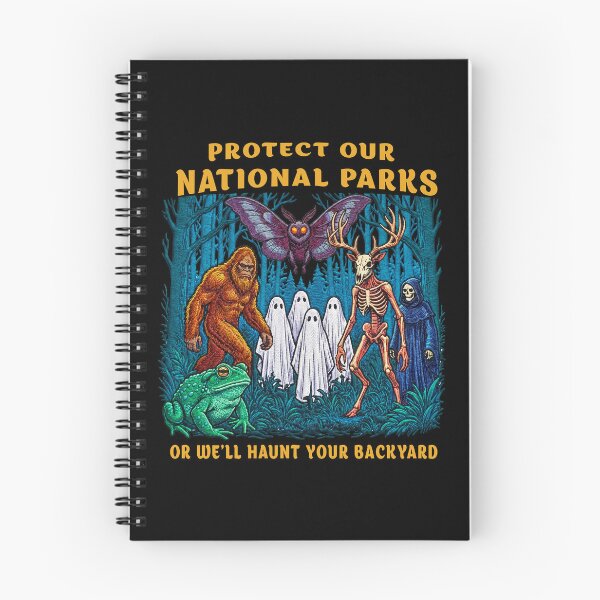 Item preview, Retro Cryptid National Park designed and sold by TeeARTHY.