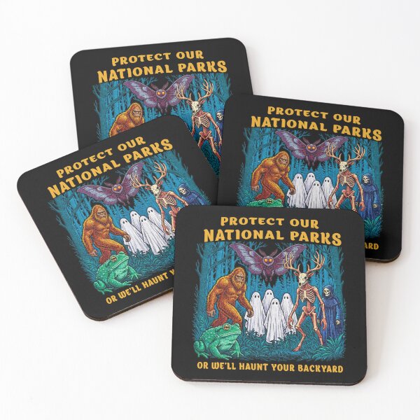 Item preview, Retro Cryptid National Park designed and sold by TeeARTHY.