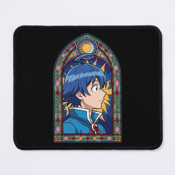 Item preview, Clara Valac Iruma kun Celestial Stained Glass Portrait designed and sold by mildaclairmo.