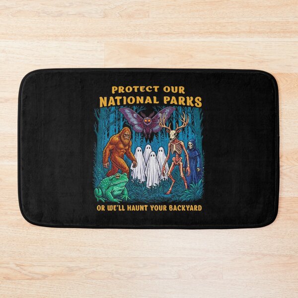 Item preview, Retro Cryptid National Park designed and sold by TeeARTHY.