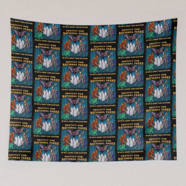 Item preview, Retro Cryptid National Park designed and sold by TeeARTHY.