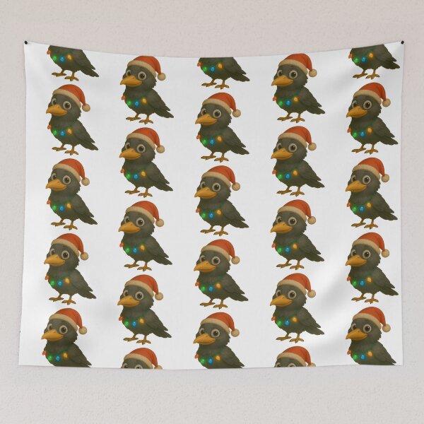 Item preview, Christmas Crow designed and sold by Sillytoe.