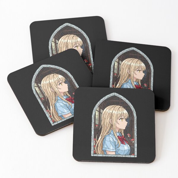 Item preview, Mahiru Shiina Angel Next Door Cottage Stained Glass designed and sold by mildaclairmo.