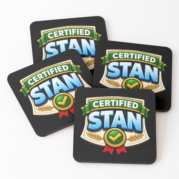 Item preview, Certified Stan Funny Fan Culture Badge designed and sold by TeeTimeTreasure.