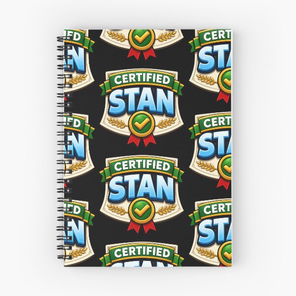Item preview, Certified Stan Funny Fan Culture Badge designed and sold by TeeTimeTreasure.