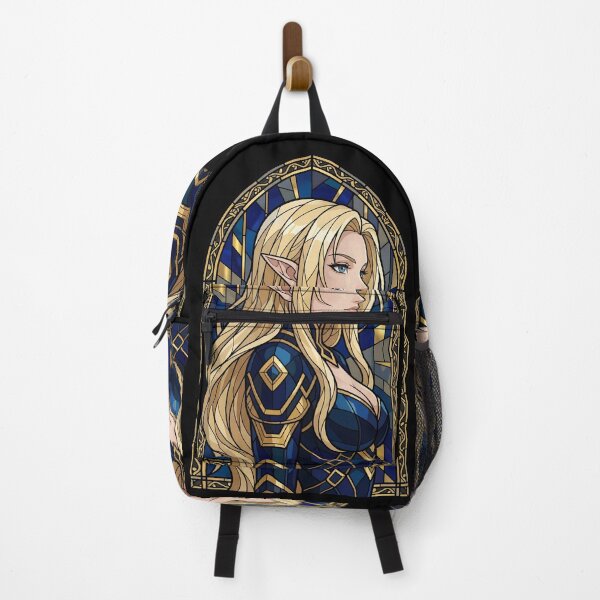 Item preview, Alpha The Eminence in Shadow Noble Stained Glass Anime Girl designed and sold by mildaclairmo.