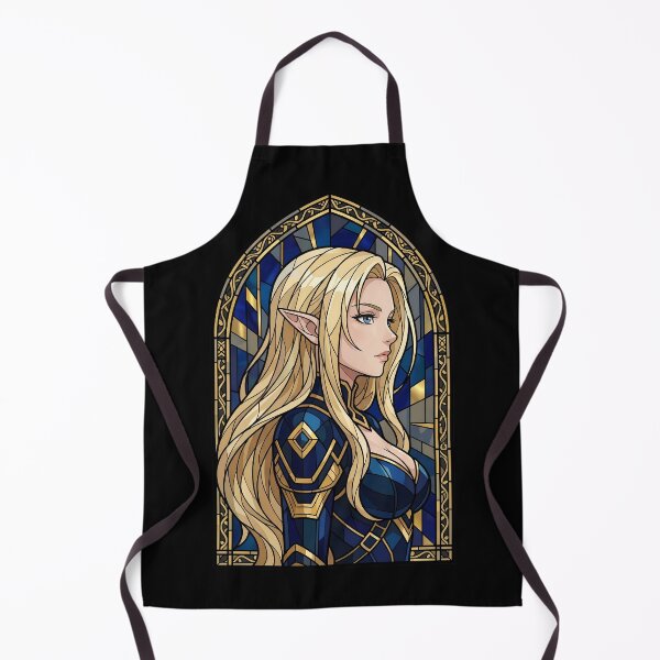 Item preview, Alpha The Eminence in Shadow Noble Stained Glass Anime Girl designed and sold by mildaclairmo.