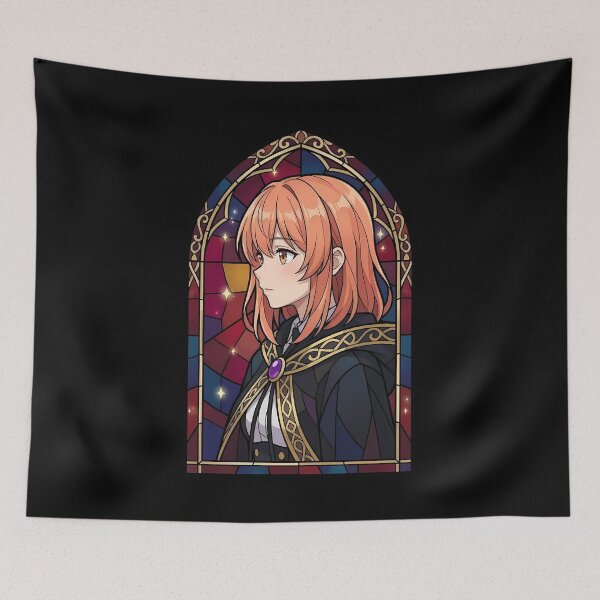 Item preview, Colette Loire Wistoria Wand and Sword Mystic Stained Glass designed and sold by mildaclairmo.