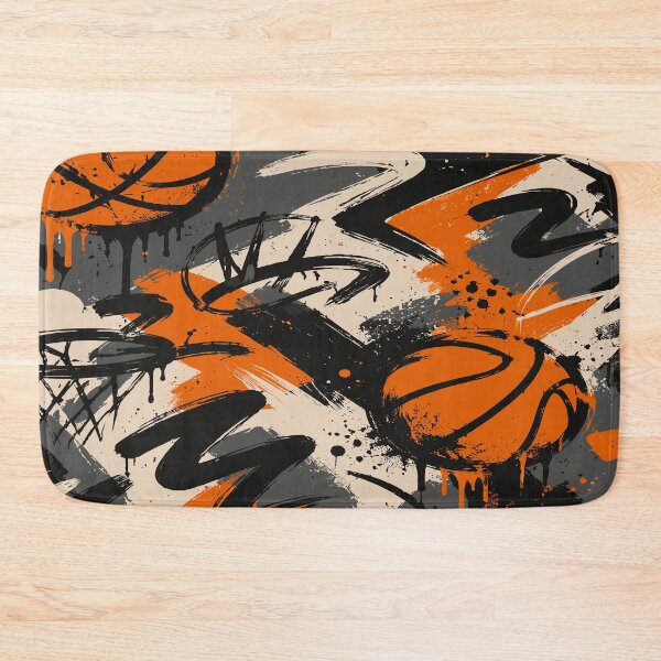 Item preview, Basketball Graffiti Street Art Pattern designed and sold by American Spirit.