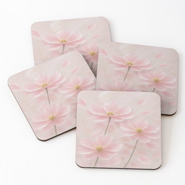 Aperçu de l'œuvre Esthétique florale rose tendre – Illustration botanique élégante créée et vendue par KamalaDesign.
