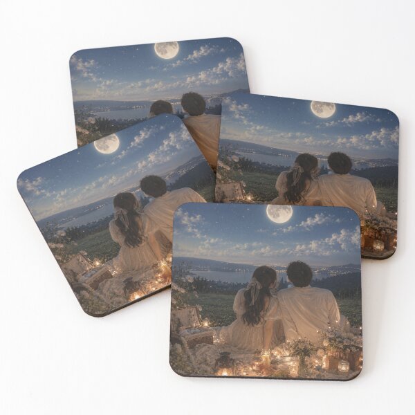 Item preview, Romantic Moonlight Picnic Under the Stars designed and sold by StieBlue.