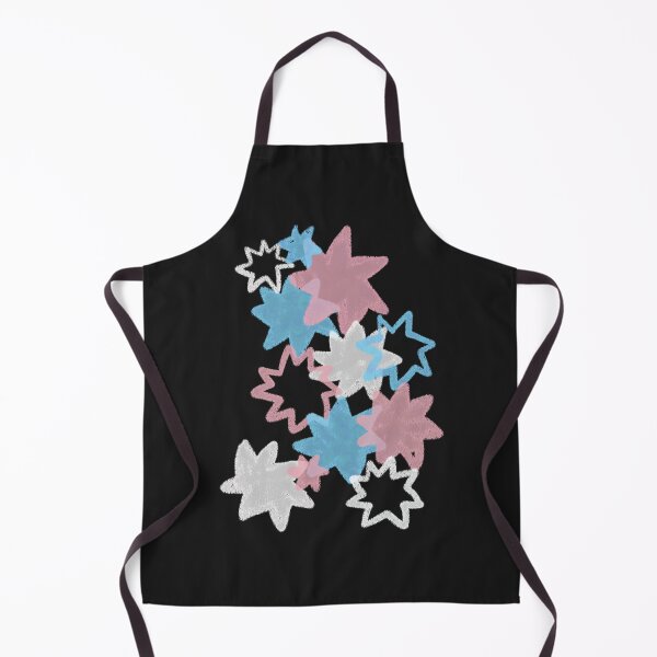 Item preview, Transexual Starry Pride Flag Art | Pink, Blue and White Star Burst Design designed and sold by ghostieking.