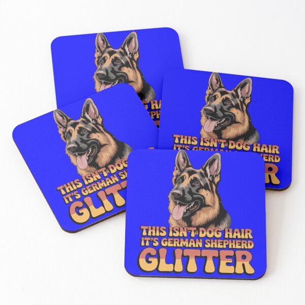 Item preview, This Isn't Dog Hair It's German Shepherd Glitter Art Design designed and sold by fantasticdesign.