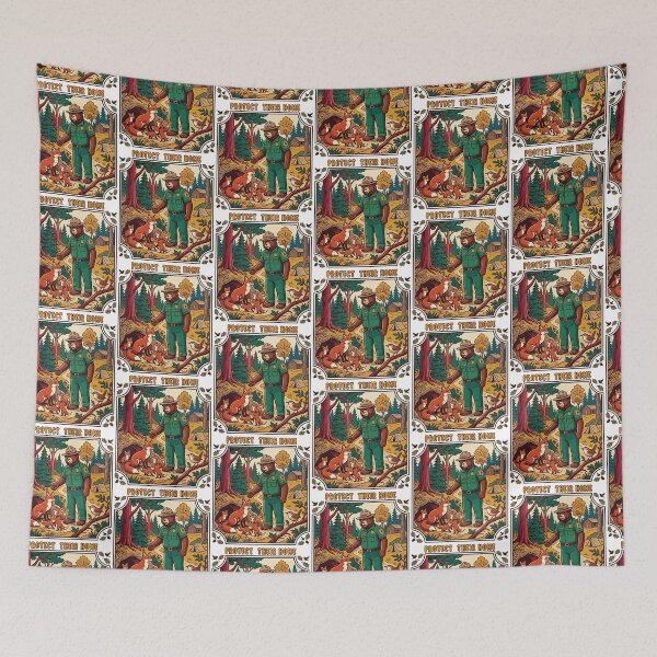 Item preview, Vintage smokey  Bear Park Ranger designed and sold by TeeARTHY.