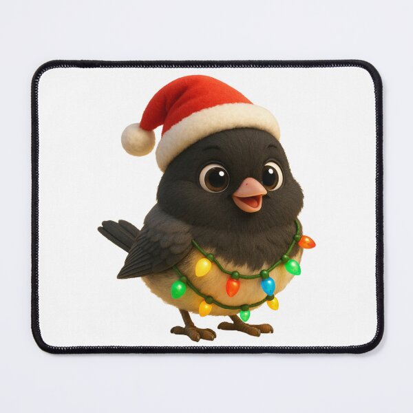 Item preview, Christmas Dark-Eyed Junco designed and sold by Sillytoe.
