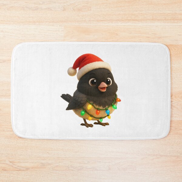Item preview, Christmas Dark-Eyed Junco designed and sold by Sillytoe.