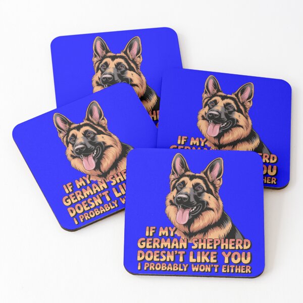 Item preview, If My German Shepherd Doesn't Like You I Probably Won't Either Art Design designed and sold by fantasticdesign.