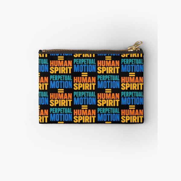 Item preview, Perpetual Motion Equals Human Spirit Motivational Quote designed and sold by TeeTimeTreasure.