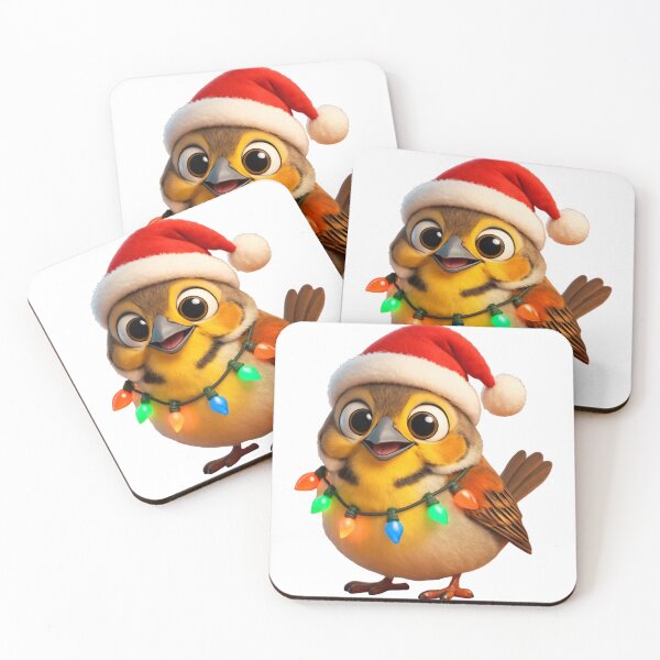 Artikelvorschau, Weihnachts-Dickzissel-Singvogel entworfen und verkauft von Sillytoe.