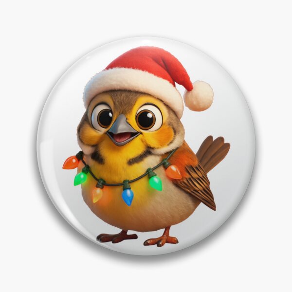 Item preview, Christmas Dickcissel Songbird designed and sold by Sillytoe.