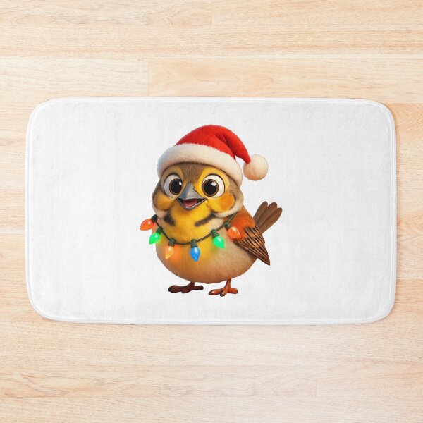 Item preview, Christmas Dickcissel Songbird designed and sold by Sillytoe.