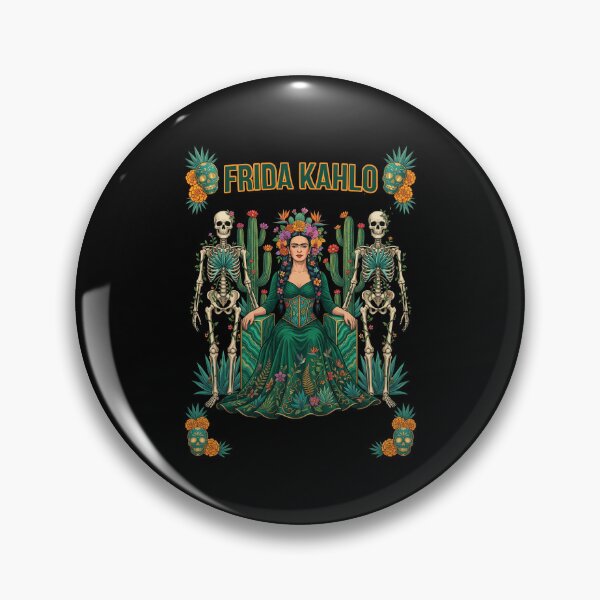 Item preview, Gothic Frida Kahlo Skeleton designed and sold by TeeARTHY.