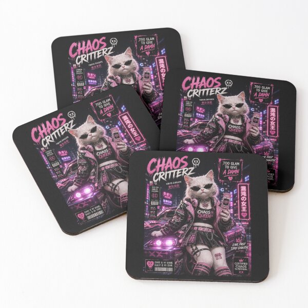 Item preview, Chaos Critterz Tokyo Glam Racer designed and sold by ChaosCritterz.