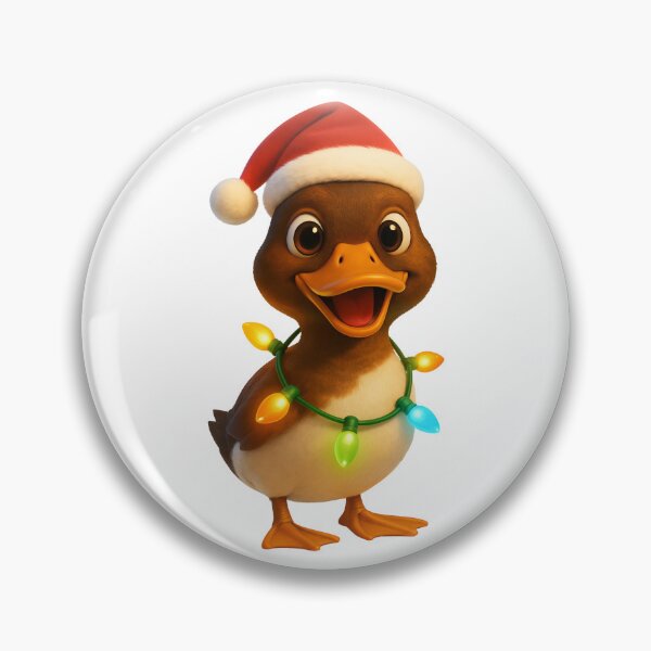 Item preview, Christmas Diving Duck designed and sold by Sillytoe.