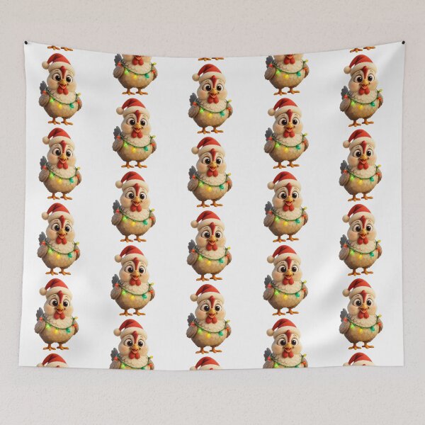 Item preview, Christmas Dorking Chicken 1 designed and sold by Sillytoe.
