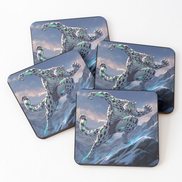 Item preview, Anime Snow Leopard Nature Fantasy Art Design designed and sold by DervoTeck2767.