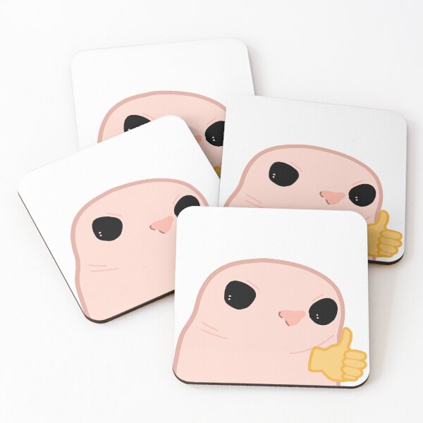Item preview, Earless Bingus thumbs up designed and sold by hannahwisteria.