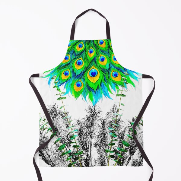 Item preview, HEART OF THE PEACOCK GARDEN – CELESTIAL BOTANICA SERIES designed and sold by WheelieGdArt.
