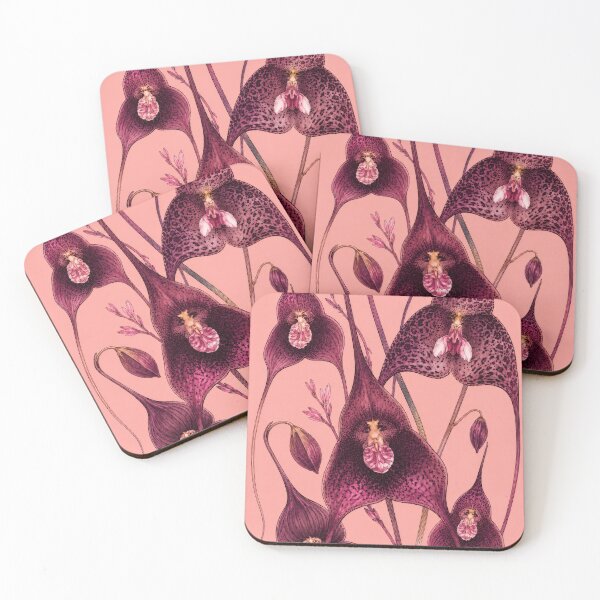 Item preview, Beautiful dark-Dracula orchid blossom designed and sold by scicilysimonee.