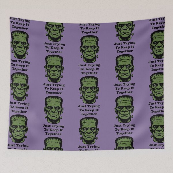 Item preview, Frankenstein Monster Just Trying To Keep It Together designed and sold by d247.