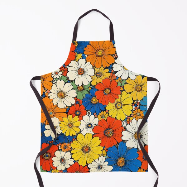 Item preview, Retro 1960's Hippie Colorful Flower Power Pattern Designs designed and sold by DEC02.