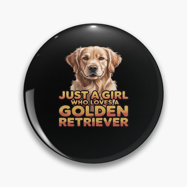 Item preview, Just A Girl Who Loves A Golden Retriever Pet Owner Design designed and sold by fantasticdesign.