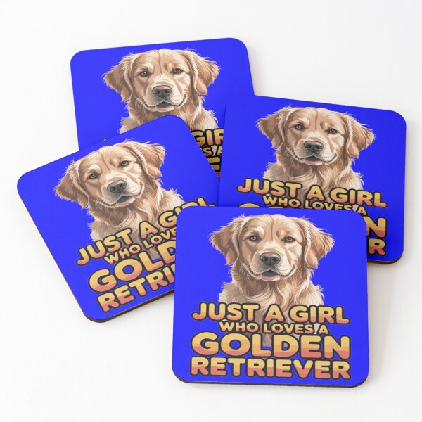 Item preview, Just A Girl Who Loves A Golden Retriever Pet Owner Design designed and sold by fantasticdesign.